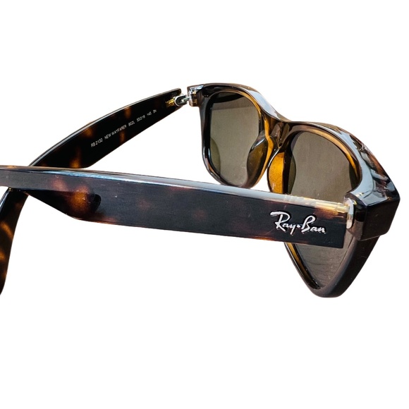 🕶️ Ray-Ban RB2132 WAYFARER 55MM Square Sunglasses | Unisex | $75 | Like New 🕶️ - Picture 4 of 9
